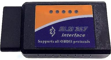 KIT DIAGNOSTICA OBD2 OBD-II ELM327 PER AUTO E MOTO Scanner RESET ERRORI Bluetooth Compatibile con Android Windows