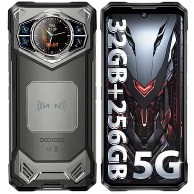 DOOGEE S200 Rugged Smartphone 5G Android 14, 32GB RAM+256GB/2TB ROM Telefono Indistruttibile, 10100mAh(33W) Cellulare Antiurto, 6.72" FHD+ 120Hz, 100MP+20MP Visione Notturna, IP68/ 5G Dual SIM/NFC