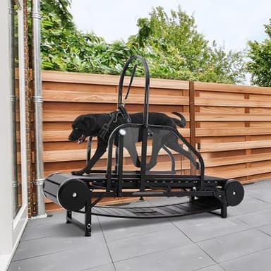 Furtent Tapis roulant per cani di taglia media, cani di taglia grande, tapis roulant per cani con timer, per interni ed esterni e sani, tapis roulant per cani fino a 204 kg