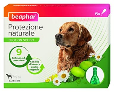 Beaphar Protezione Naturale Spot On Scudo Cane Grande 6 pipette