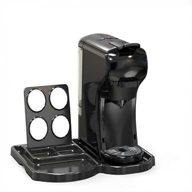 ASMEIR Macchina espresso 4 in 1 a casa, macchina caffè multicapsule, calda e fredda, 19 bar, dolce, latte, polvere Nexpresso, H1A (Color : 4 in 1 H1A BK Tray, Size : CHINA_US)