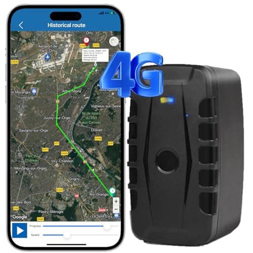 4G Localizzatore GPS per auto GPS Tracker APP Senza Abbonamento Batteria 20000mAh Tracking in tempo reale Magnetico Impermeabile IP67 Multipli APP/SMS Allarme/Geo-fence 4G TK918