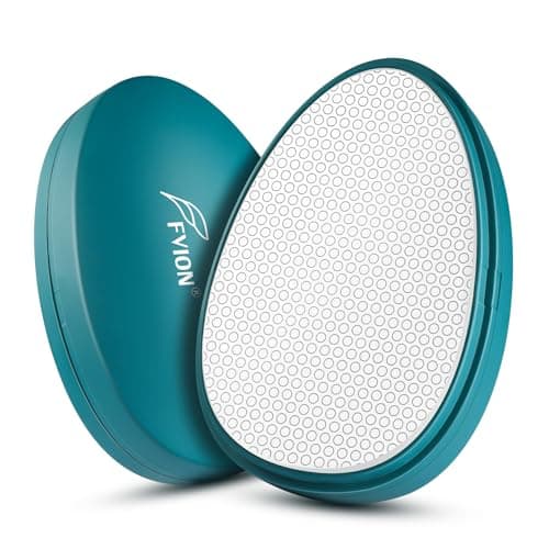 FVION Depilatore di nano cristallo per donne e uomini, indolore epilatore adatto per gambe, braccia, schiena, lavabile riutilizzabile strumento di depilazione (Verde)