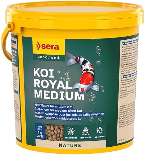 Sera Mangime in Granuli, Koi Royal Medium - 3800 ml