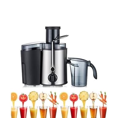 Estrattore/Centrifuga/Frullatore per frutta e verdura 500W (***** Attenzione disponibile solo di colore RED/ROSSO *****) - (Cod. 4875)