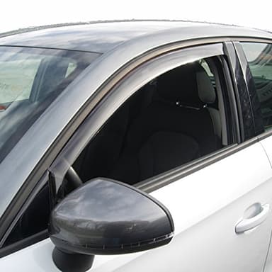 Coppia Deflettori d'Aria o antiturbo Anteriori per Dacia SANDERO e SANDERO STEPWAY (5 Porte) dal 2013 al 2021