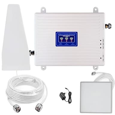 4G 3G 2G GSM LTE WCDMA amplificatore del segnale 900 1800 2100 MHZ, (900/1800/2100mhz B1-3-8)