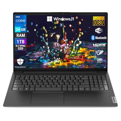 Lenovo, Notebook Pc Portatile, Display 15,6" Full HD, Intel Core i7-1355U 10 Core 3.7 Ghz, Ram 24 GB DDR4, 1000 GB SSD NVMe, Win 11 Pro