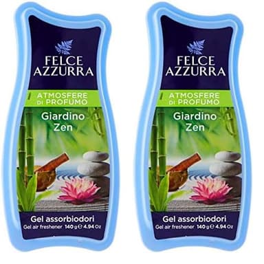 Felce Azzurra Aria di Casa Gel Ambiente Giardino Zen, 140g (Confezione da 2)