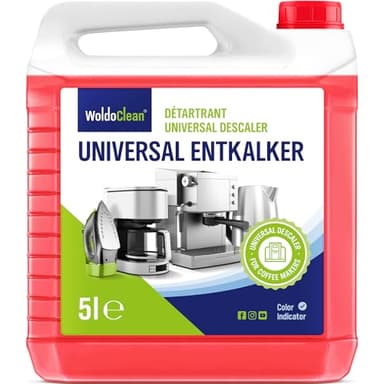 Decalcificante 5 litri per caffettiera e macchina da caffè - Compatibile con Nespresso Cecotec Gaggia DeLonghi Nespresso Seaco Durgol