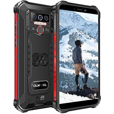 OUKITEL WP5 Rugged Smartphone, 8000mAh Telefono Indistruttibile, 7GB 32GB/1TB Android 11, 5.5" Schermo, Impermeabile IP68 Cellulare Antiurto Telefono Robusto, 13MP+5MP, Dual SIM 4G/GPS/OTG