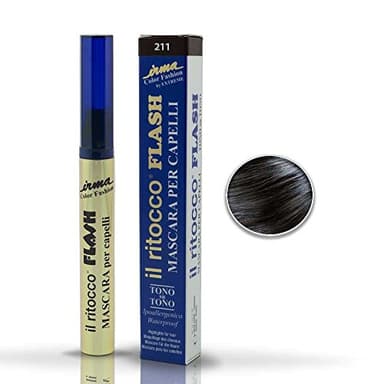 MASCARA PER CAPELLI IRMA IL RITOCCO FLASH TONO SU TONO NERO 10ML