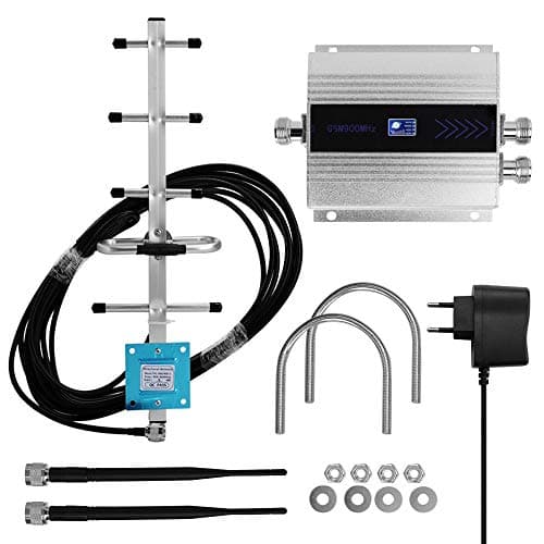 Amplificatore del segnale ripetitore del segnale del telefono cellulare ripetitore del telefono cellulare LCD GSM900MHz a doppia estremità con antenna Yagi
