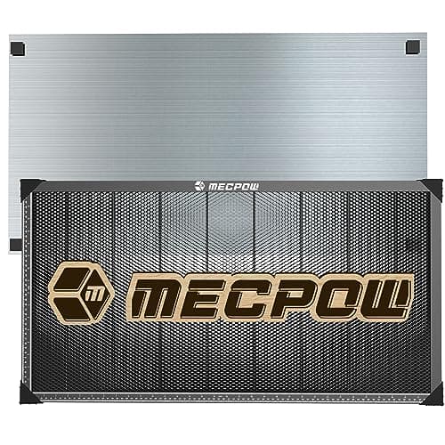 Mecpow Tavolo a Nido d'Ape 450 x 850 x 22mm, Compatibile con Tutti i Incisore Laser, Piattaforma di Lavoro a Nido D'ape per Incisioni Precise, Rapida Dissipazione del Calore e Protezione del Tavolo