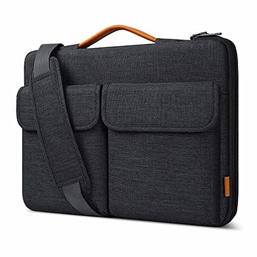 Inateck 360° Protezione Custodia Borsa Compatibile con 14 MacBook Pro M4/M3/M2/M1 Pro/Max 2024-2021,Macbook Air 13 M4 2025, M3/M2/M1 2012-2024, MacBook Pro 13 2012-2022, Custodia per PC Messenger Bag