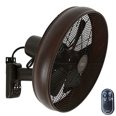 LUCCI AIR Breeze Ventilatore da parete con telecomando, Oil Rubbed Bronze