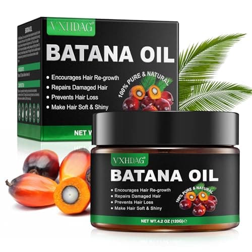 Olio di Batana per la crescita dei capelli - Olio di Botana 100% naturale, elimina le doppie punte, ripristina i capelli danneggiati, migliora la luminosità dei capelli (1 Pack 1x120 G)