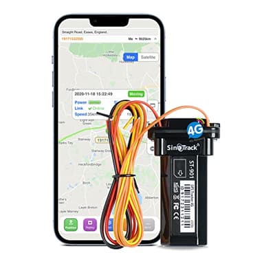 SinoTrack 4G Localizzatore GPS per auto,Localizzatore GPS Mini dispositivo di localizzazione in tempo reale,Localizzatore GPS per moto impermeabile per taxi Car,piattaforma gratuita di supporto