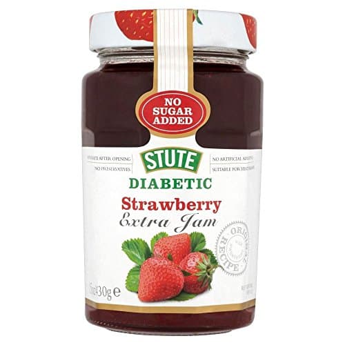 Stute Senza Zuccheri Aggiunti Marmellata Di Fragole Diabetica (430g) (Confezione da 2)