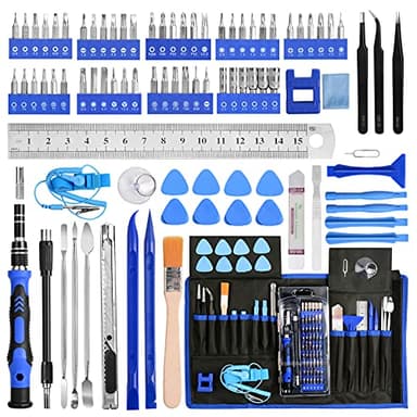 Set Cacciaviti Precisione, YOVOCA 90 in1 Kit Cacciavite di Riparazione Professionali Magnetico con Magnetizzatore per Orologio, Occhiali, iPhone, iPad, Smartphone, PC, Laptop, Tablet, Elettronica