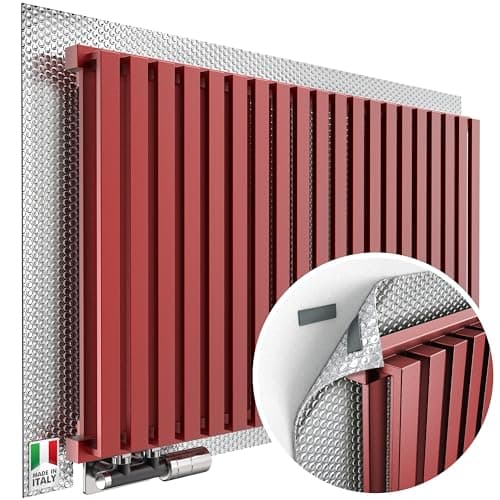 Pannello Isolante per Termosifoni | Isolante Termico e Termoriflettente per Radiatori 300 x 75 cm | Made in Italy | Sistema di fissaggio Magnetico Anticondensa | Risparmio Energetico e Bollette