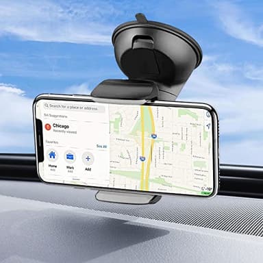 Porta cellulare auto cruscotto ventosa parabrezza Universale valido per smartphone fino a 7,5" di schermo porta cellulare auto ventosa supporto telefono auto ventosa porta telefono auto ventosa
