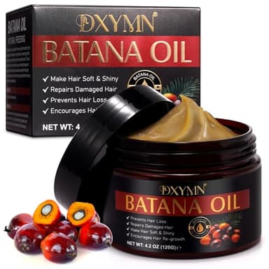Olio di Batana per la crescita dei capelli - Olio di Botana 100% naturale, elimina le doppie punte, ripristina i capelli danneggiati (1 Pack 1 x 120 G)