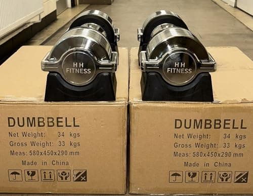 2 manubri regolabili da 32 kg (incrementi di 1 kg)