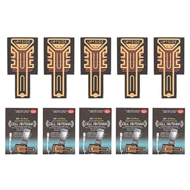 Adesivo Ripetitore Segnale Telefono 5 Pezzi, Amplificatore Amplificatore Segnale Antenna Mobile, Adesivi Potenziamento Segnale Telefono Cellulare.