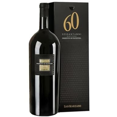 CANTINE SAN MARZANO 60 SESSANTANNI PRIMITIVO DI MANDURIA VINTAGE 2018 D.O.P. MAGNUM 1,5 LT