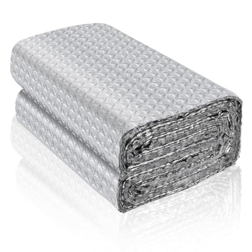 Pannello isolante termico riflettente pannello termoriflettente per termosifoni pellicola isolante termico per finestre pavimenti tetti (3m×60cm)