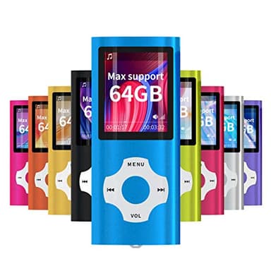 Mymahdi – Digital, Compatto e Portatile Lettore MP3/MP4 (Max Support 64 GB) con Photo Viewer, E-Book Reader e Radio FM Registratore Vocale e video in Darkblue …