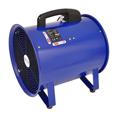 Aktobis Ventilatore assiale professionale WDH-SHT28 con alloggiamento in metallo e circolazione d'aria massima di 2.800 m³/h !