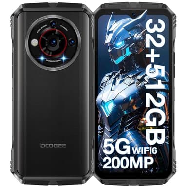 DOOGEE V30 PRO Rugged Smartphone (2024) 10800mAh Telefono Indistruttibile, 32GB+512GB/10TB Cellulare Antiurto, Android 13, 6.5" FHD+,200MP+24MP Visione Notturna,IP68 Impermeabile/Dual SIM 5G/NFC/BT5.2