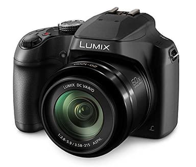 Panasonic DC-FZ83 fotocamera bridge super zoom, nera