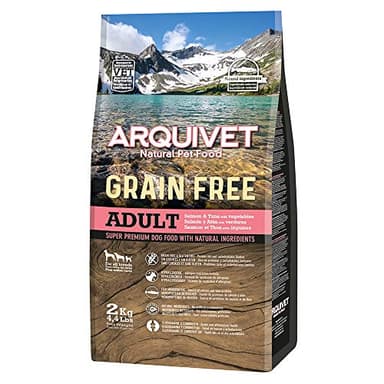 ARQUIVET - GRAIN FREE - Crocchette per cani adulti - Salmone e tonno - 2 kg