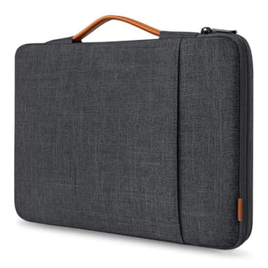 Inateck 360° 13-13.6 Pollici Borsa Porta Pc Compatibile con Macbook Air 13 M4 2025, M3/M2/M1 2012-2024, MacBook Pro 13 2012-2022, MacBook Pro 14 M4/M3/M2/M1 Pro/Max 2024-2021