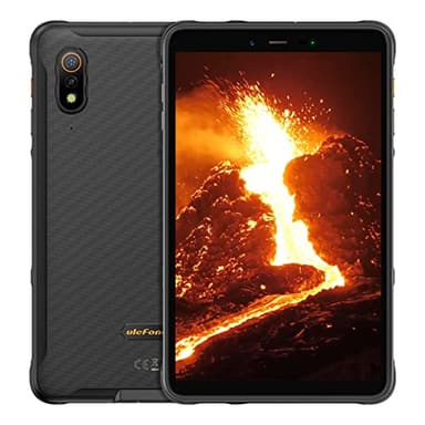 Ulefone Armor Pad Rugged Tablet(Cellular+WiFi), 7650 mAh, Tablet Impermeabile IP69K 8 Pollici, Octa-Core 4 GB+64 GB Android 12, Dual SIM 4G Tablet Rugerizzato, Connettore di uSmart, 13MP+5MP/GPS/NFC