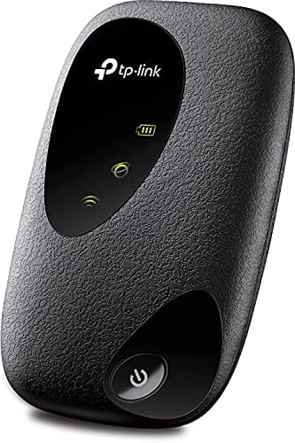 (Ricondizionato) TP-Link M7000 Saponetta 4G LTE Cat4 150Mbps, WiFi N300Mbps, Router con SIM, Portatile, Batteria Ricaricabile, Configurazione Semplice, Red DOT Design Award