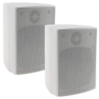 altoparlanti da parete a 2 vie, per impianto stereo HiFi, home theatre, 40 Watt, 8 Ohm