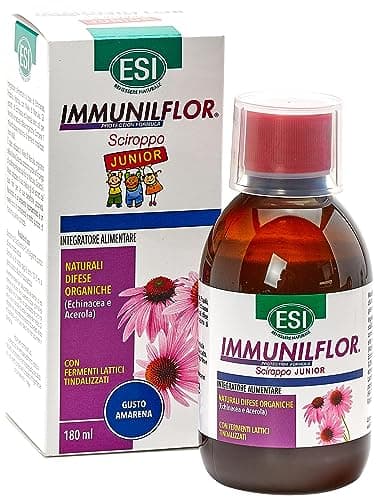 ESI Immunilflor Sciroppo Junior, Verde, 180 ml, Confezione da 1