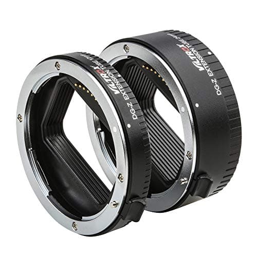 VILTROX DG-Z Autofocus Tubo di Prolunga Macro,Tubi di Estensione 12mm & 24mm per Nikon Z-Mount Mirrorless Fotocamera Z5 Z50 Z6 Z6II Z7 Z7II