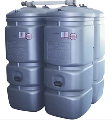 Serbatoio Benzina/Gasolio/Diesel omologato con capacità di 750 litri. Misure: Lunghezza 120 cm, Larghezza 66 cm, Altezza 149 cm con doppia vasca