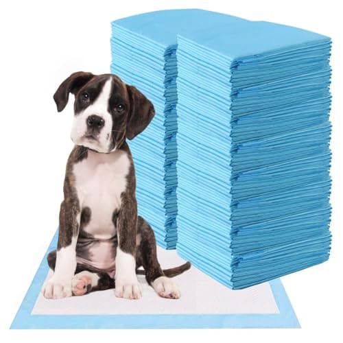 MENKËLL Traversine Cani 60x60 cm - 100 Pezzi - 5 Strati Super Assorbenti Senza Perdite - Tecnologia Gel, Asciugatura Rapida, Inodore - Per Cuccioli e Cani Anziani, Utilizzabili in Casa o Auto