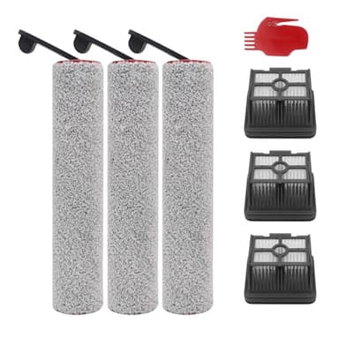 DingGreat Accessori per aspirapolvere Dreame M12/M12 Pro/H12 Pro/H12 Dual/H13 Pro senza fili per aspirapolvere a umido e a secco, contiene 3 spazzole principali, 3 filtri cartuccia HEPA, 1 spazzola