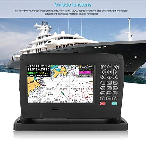 GPS nautico cartografico, 200 rotte e 10000 waypoint Funzioni multiple Posizionatore di navigazione per navigazione e posizionamento