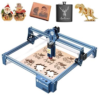SCULPFUN S9 Incisore Laser, Taglio laser ad effetto 90W, laser per legno, in metallo di alta precisione, tagliare legno e acrilico da 15 mm, per legno metallo acrilico