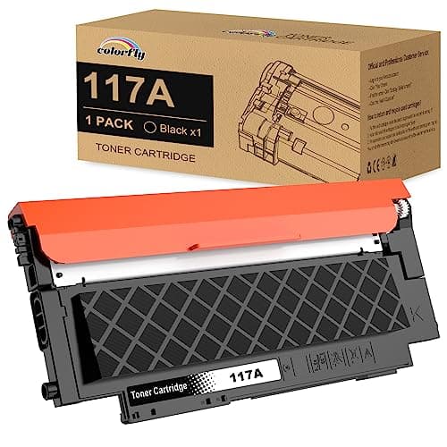 colorfly 117A W2070A Toner Compatibile con HP 117A per Color Laser MFP 179fnw 150nw 178nw 150a 178nwg 179fwg (Nero,1000 pagines)