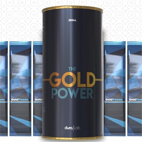 GOLD POWER Stimola La Produzione Di Testosterone Uomo - Vasodilatatore Migliore Tra Integratori Sessuali Per Uomo Aumento Erezione pene forte e duratura in 20 Stick Liquidi Ad Alto Dosaggio (200ml).