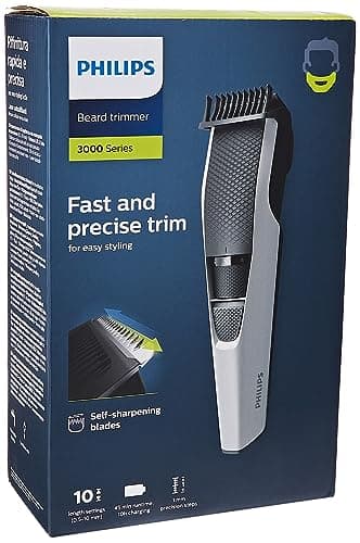 Philips Beardtrimmer Series 3000 BT3206/14 Barbero con Batería
